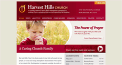 Desktop Screenshot of harvesthills.com